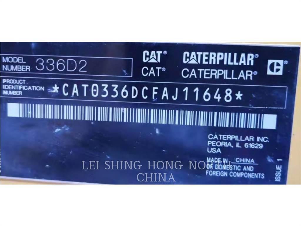 CAT 336D2 Roomikekskavaatorid