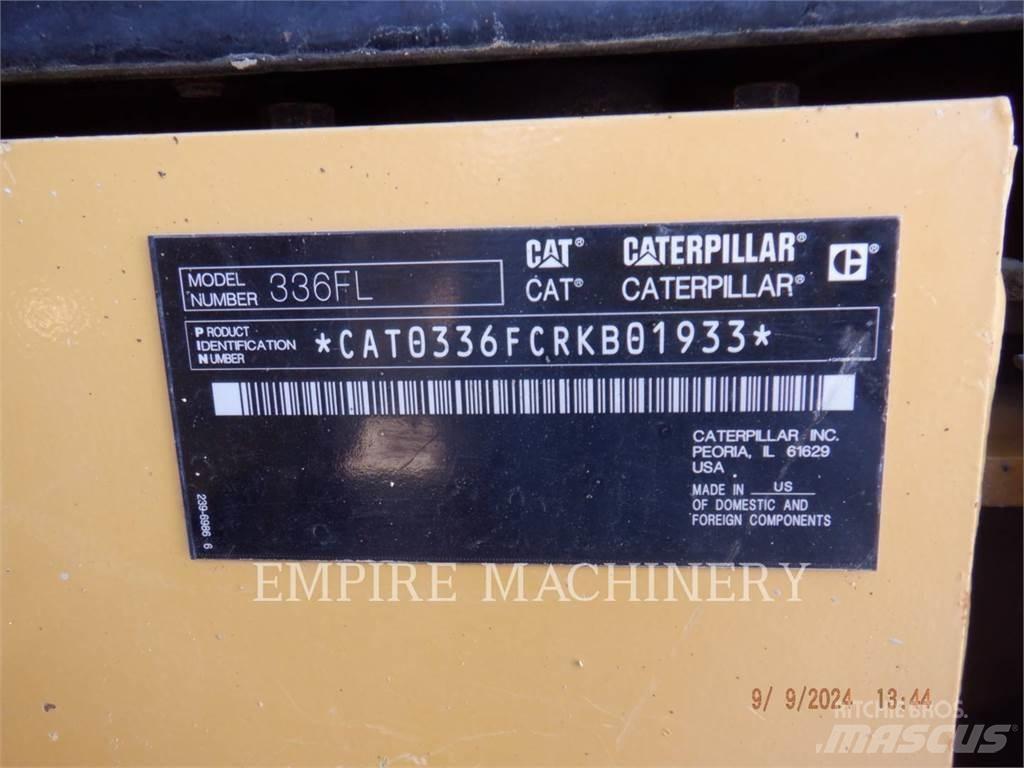 CAT 336FL Roomikekskavaatorid