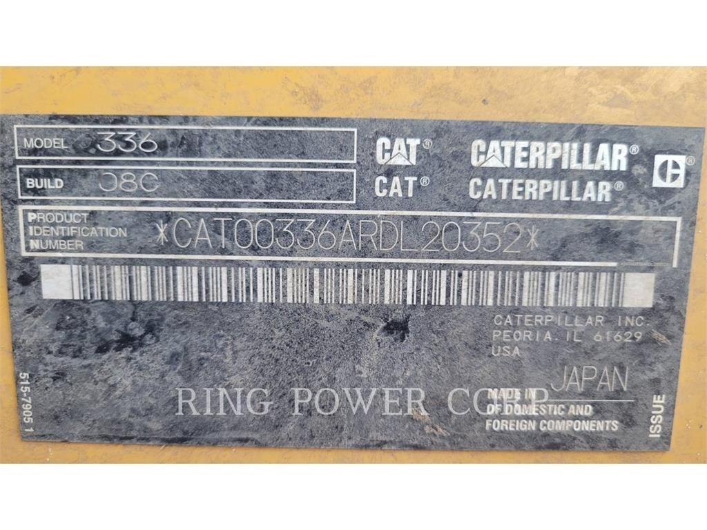CAT 336HYDTHUM Roomikekskavaatorid