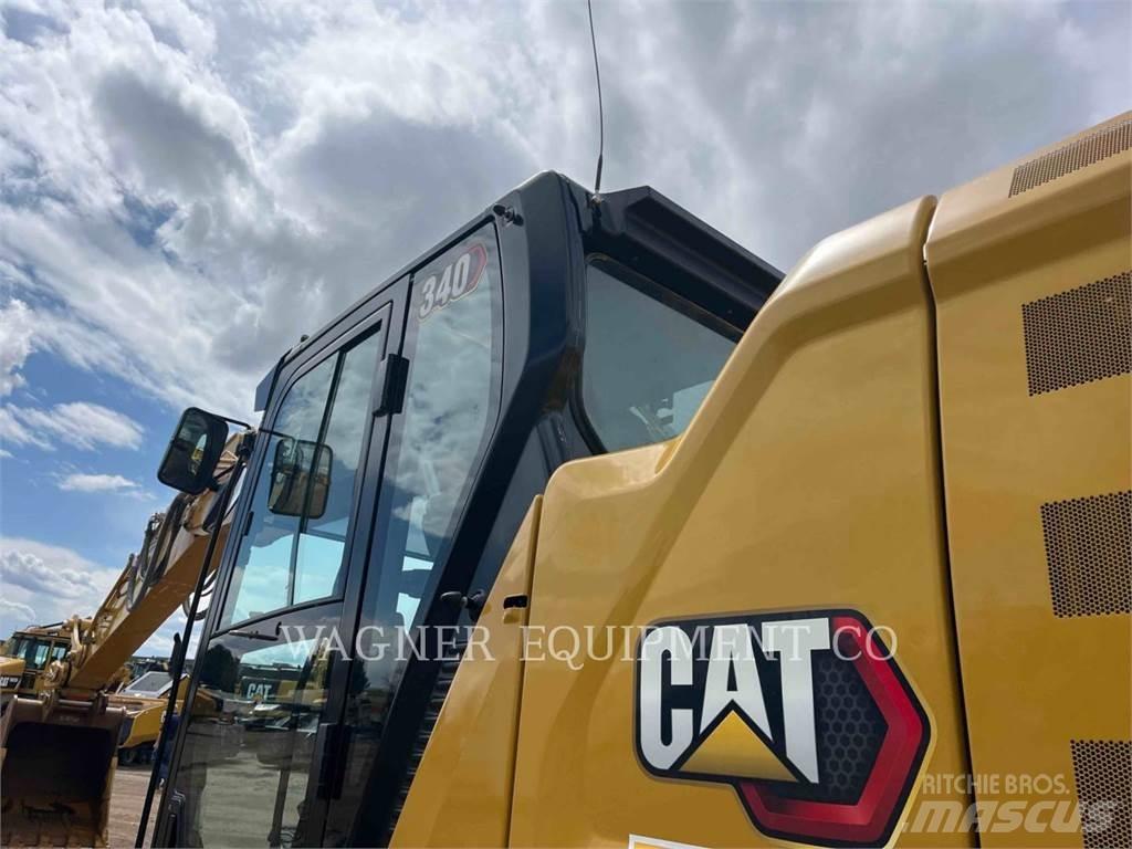 CAT 340 Roomikekskavaatorid