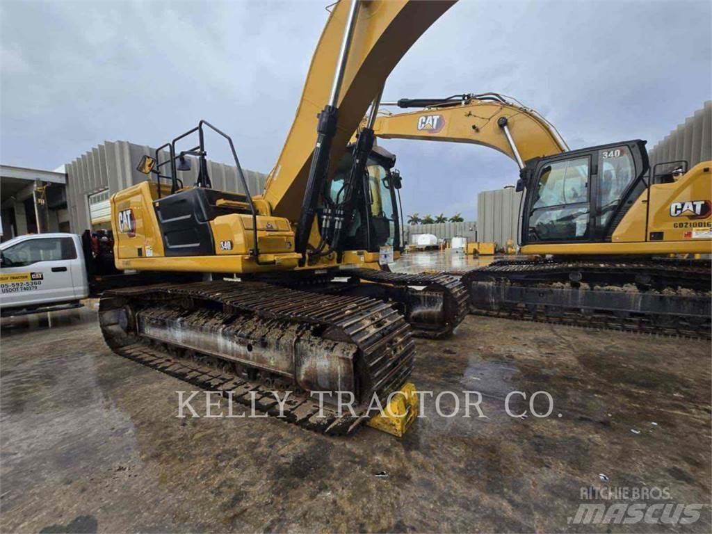 CAT 340 Roomikekskavaatorid
