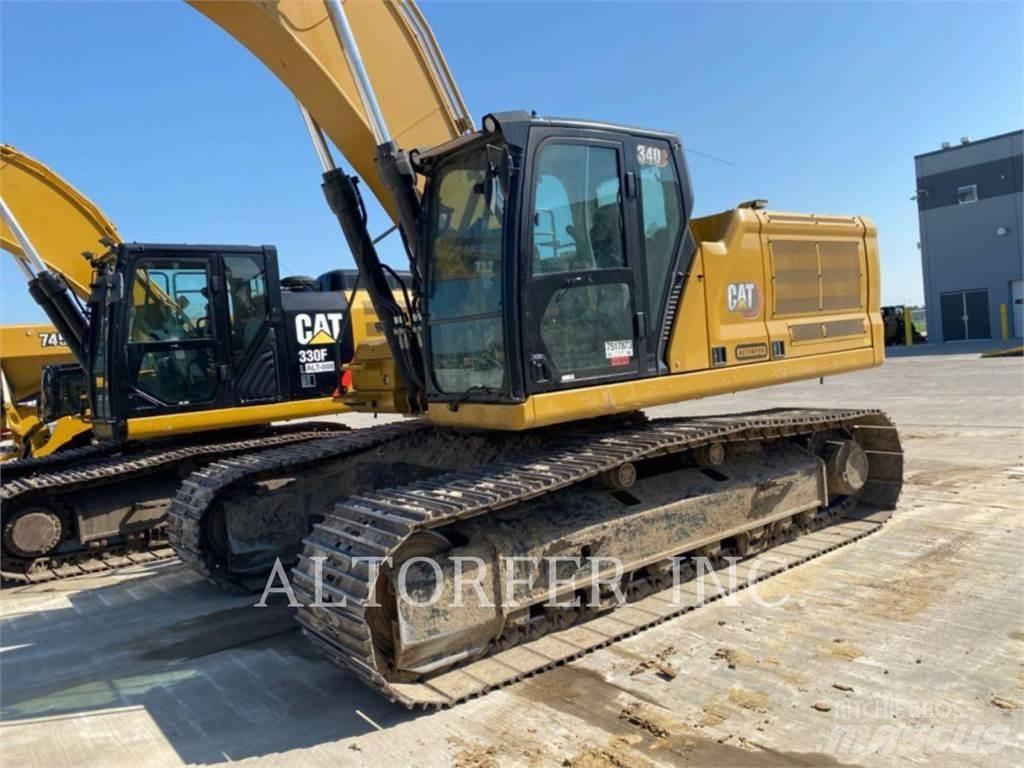 CAT 340-08 Roomikekskavaatorid