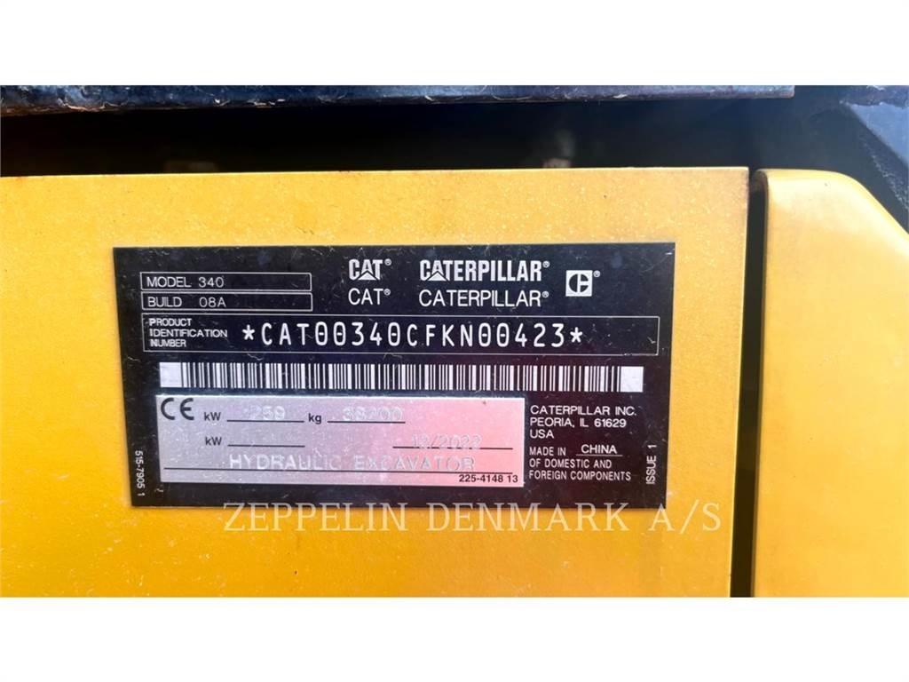 CAT 340-08 Roomikekskavaatorid