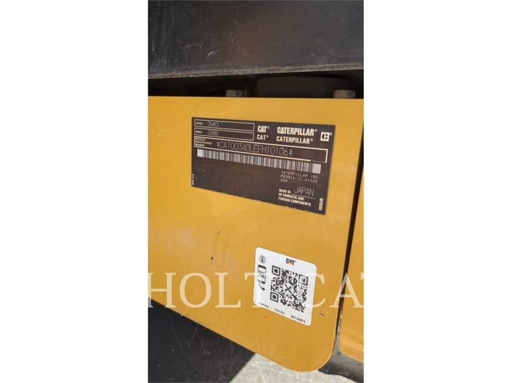 CAT 340 10 TC Roomikekskavaatorid