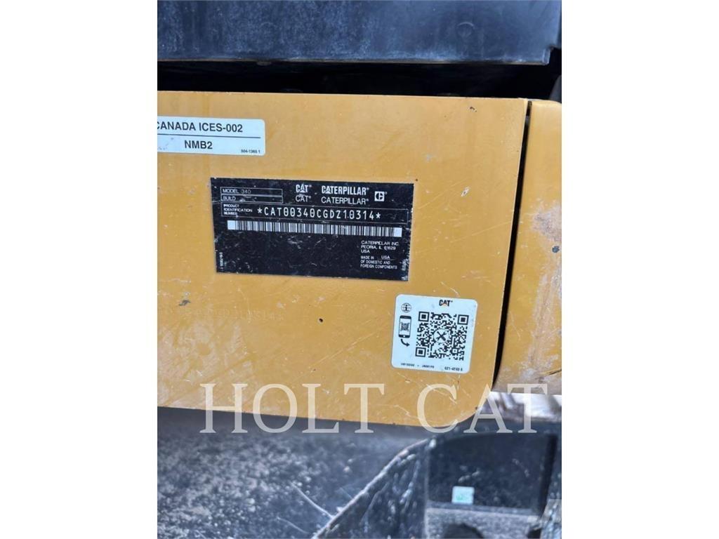 CAT 340 10 TC Roomikekskavaatorid