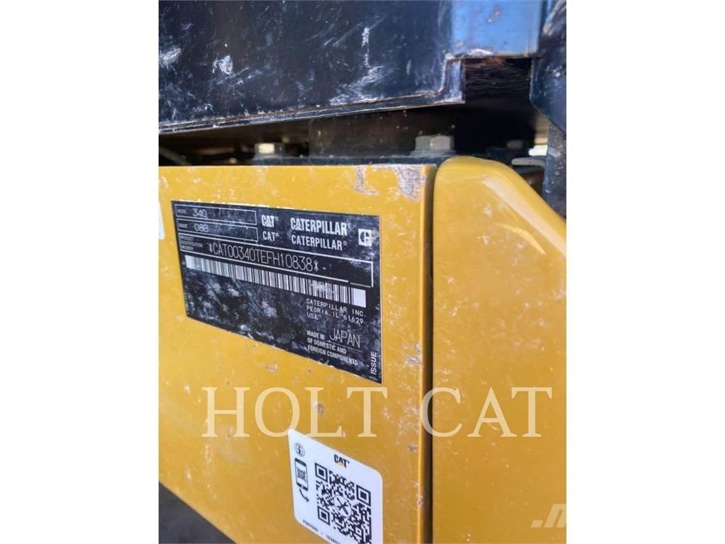 CAT 340 12 TC Rataslaadurid