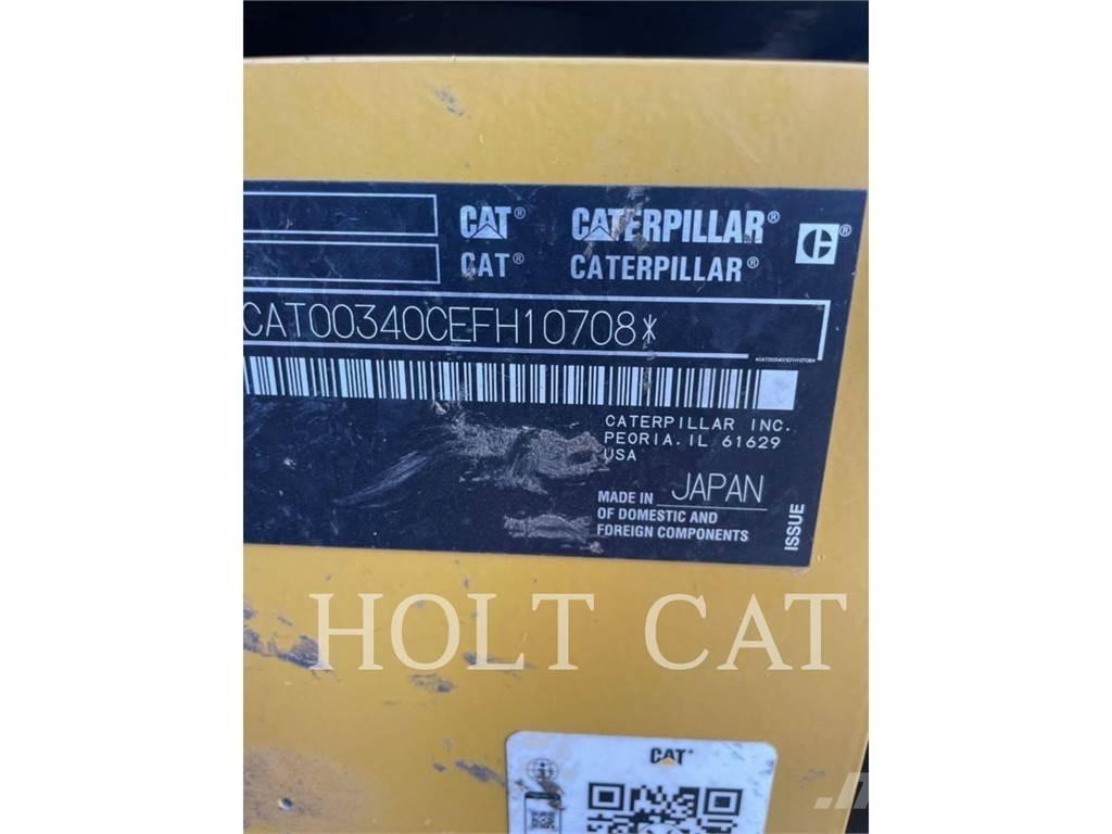 CAT 340 12 TC Roomikekskavaatorid