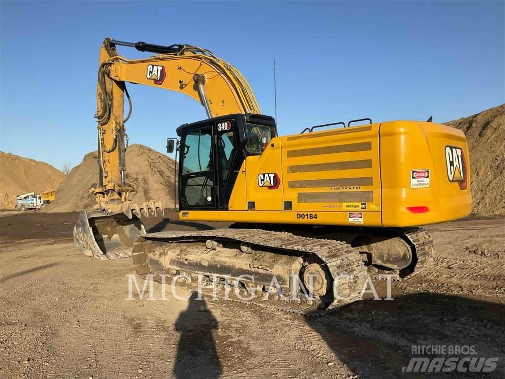 CAT 340 PTZ1+ Roomikekskavaatorid