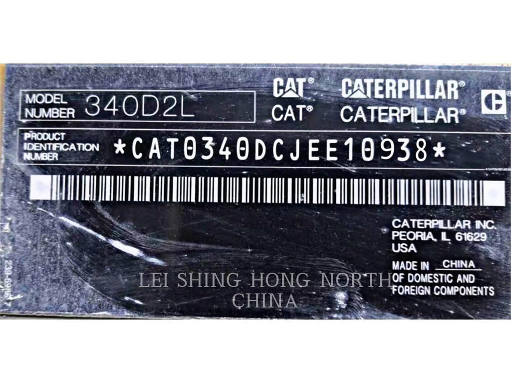 CAT 340D2L Roomikekskavaatorid