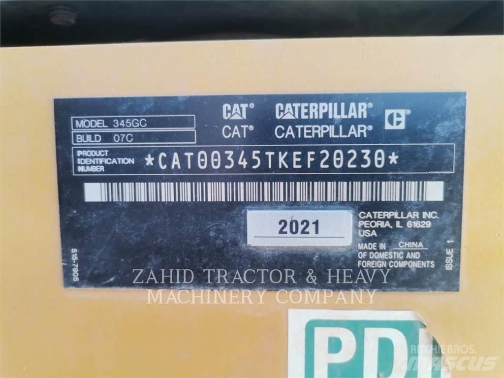 CAT 345-07GC Roomikekskavaatorid