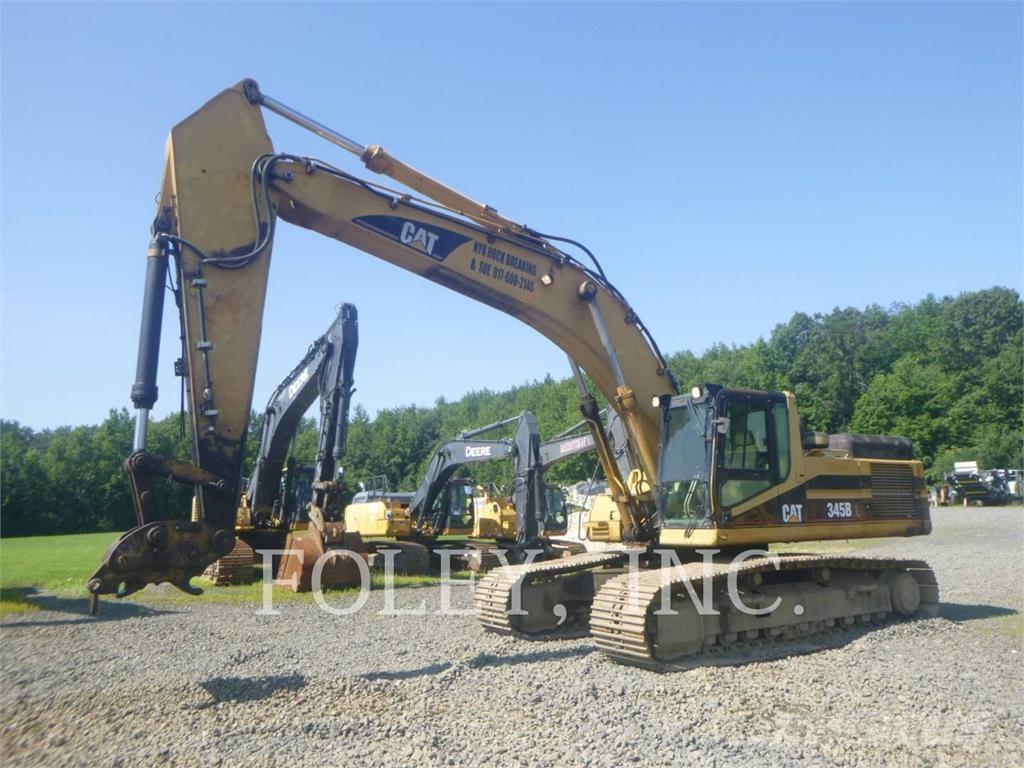 CAT 345BIIL Roomikekskavaatorid