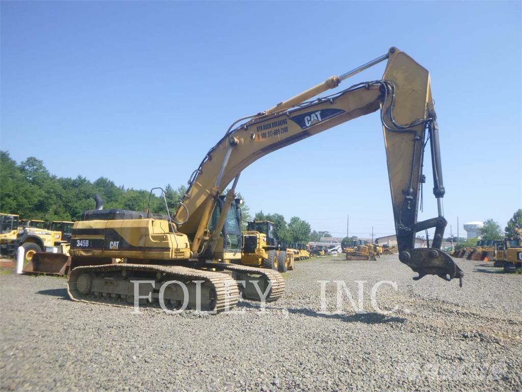 CAT 345BIIL Roomikekskavaatorid