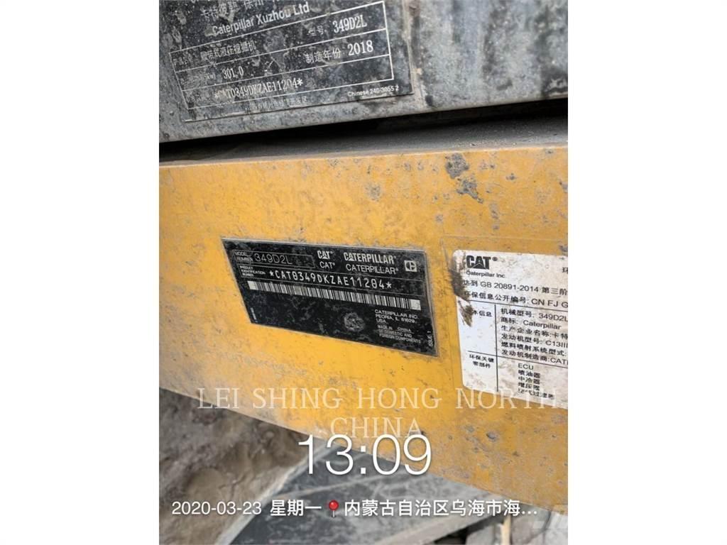 CAT 349 D2 L Roomikekskavaatorid