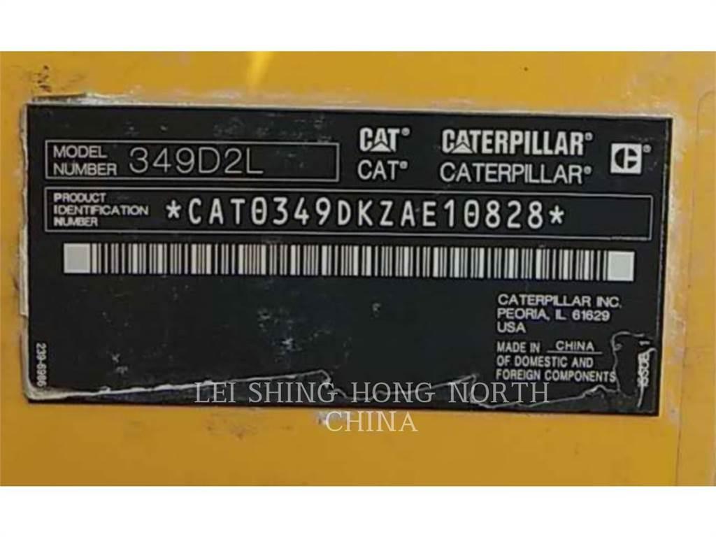 CAT 349D2L Roomikekskavaatorid