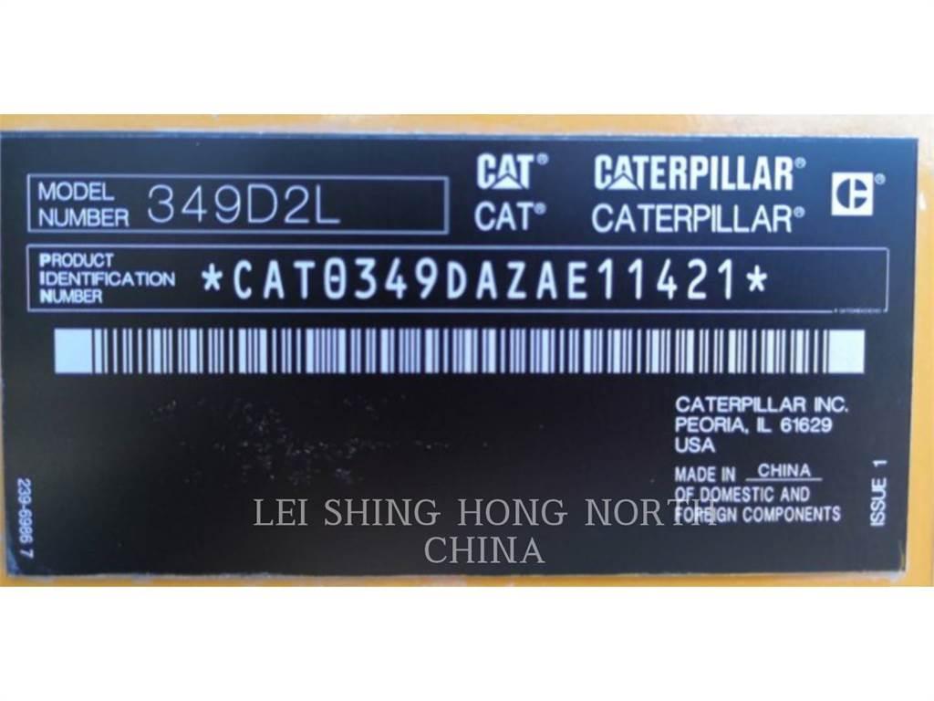 CAT 349D2L Roomikekskavaatorid