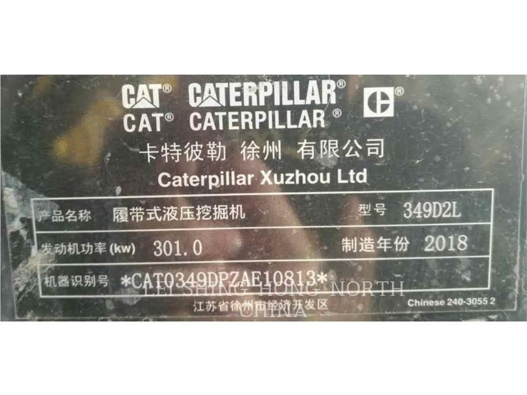 CAT 349D2L Roomikekskavaatorid