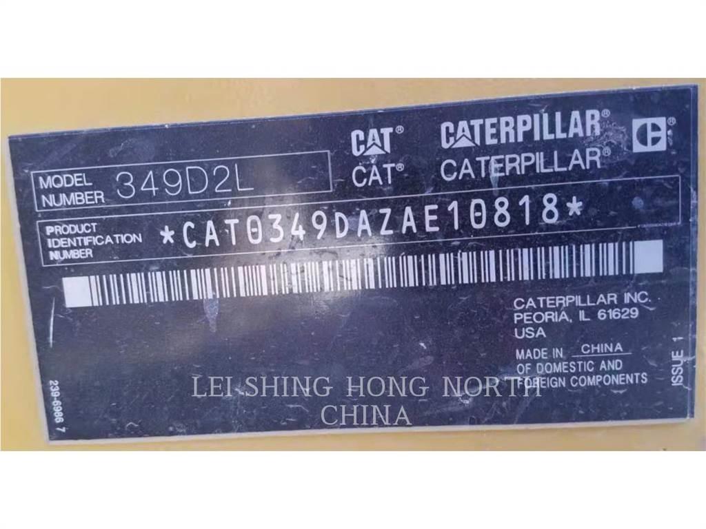 CAT 349D2L Roomikekskavaatorid