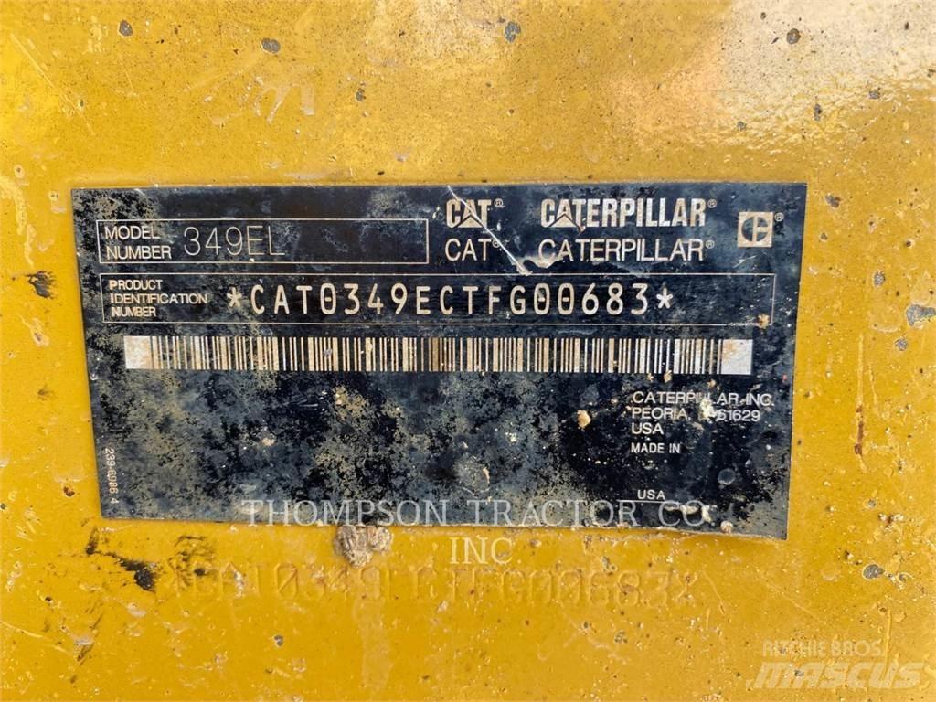 CAT 349EL Roomikekskavaatorid