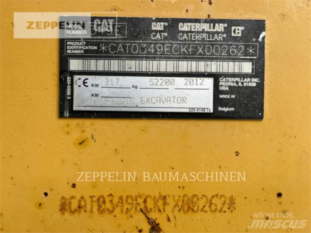CAT 349EL Roomikekskavaatorid