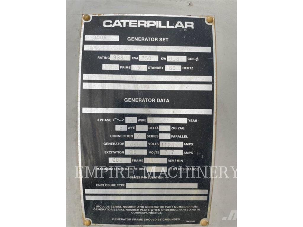 CAT 3508 Diiselgeneraatorid