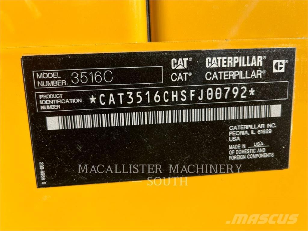 CAT 3516C Diiselgeneraatorid