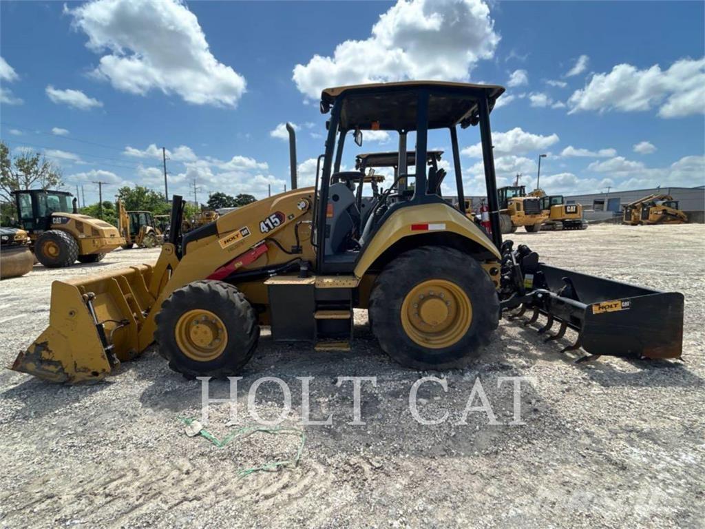CAT 415IL Ekskavaatorlaadurid