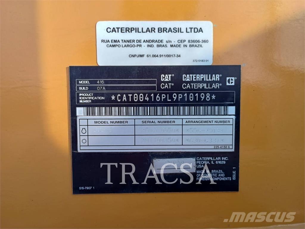 CAT 416 Ekskavaatorlaadurid