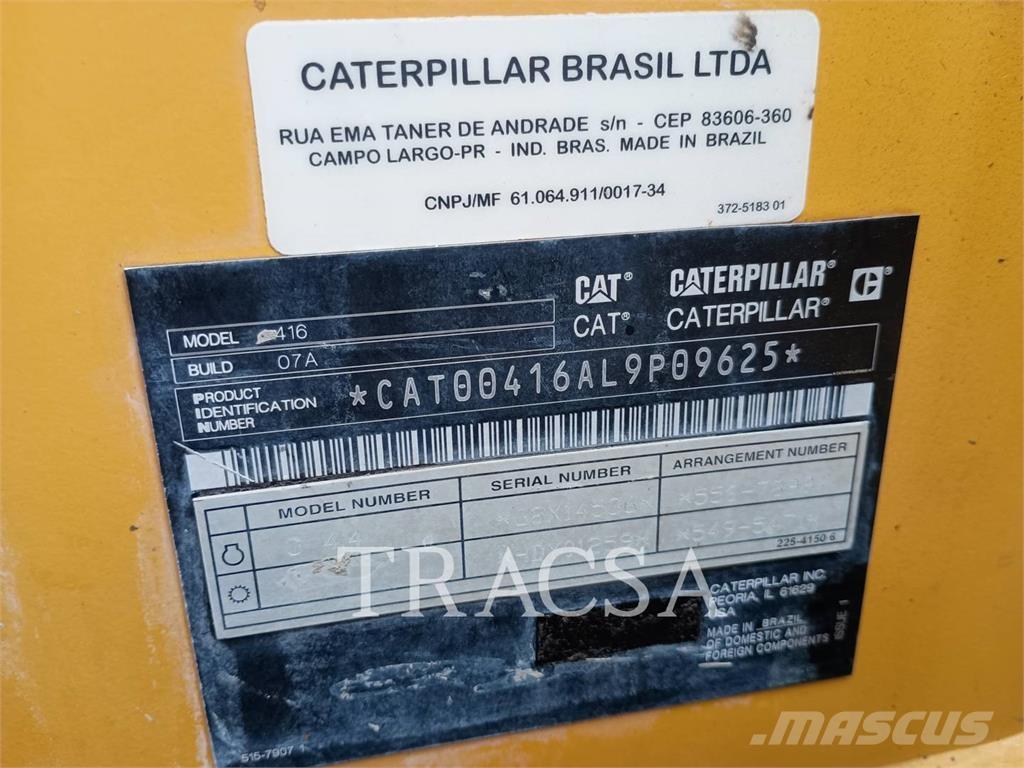 CAT 416 Ekskavaatorlaadurid