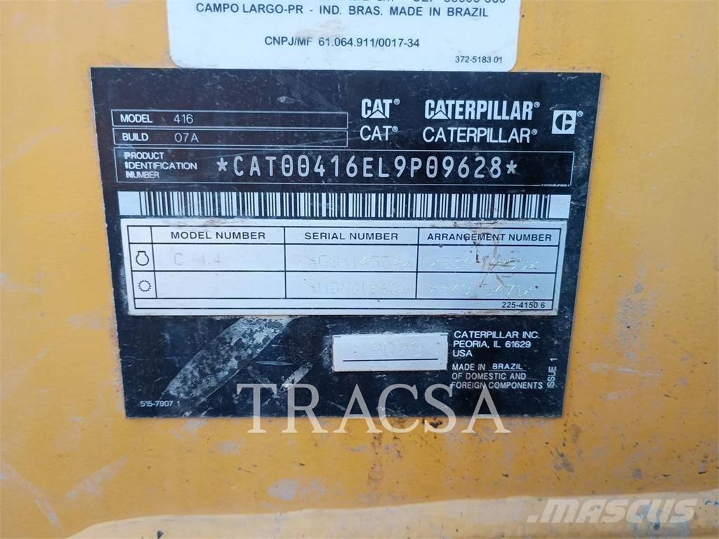 CAT 416 Ekskavaatorlaadurid