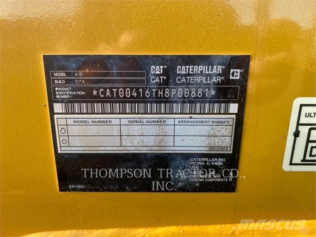 CAT 416 Ekskavaatorlaadurid