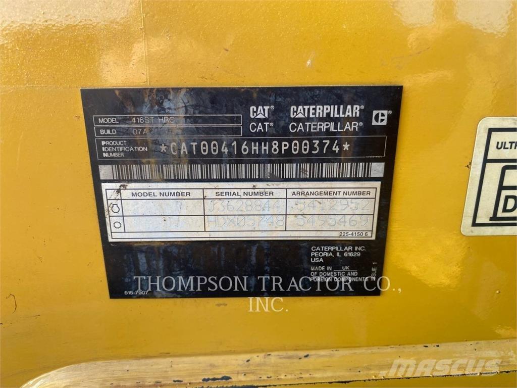 CAT 416 Ekskavaatorlaadurid