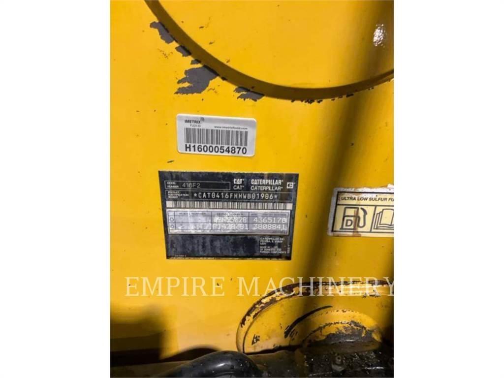 CAT 416F2 4EOP Ekskavaatorlaadurid