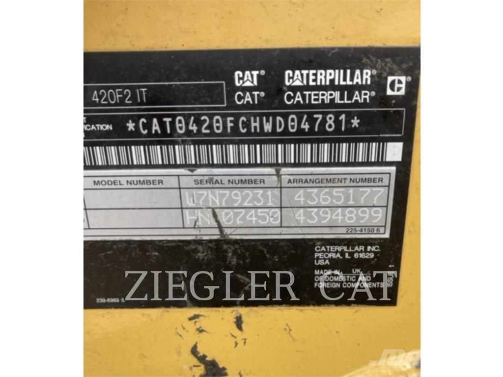 CAT 420F2 Ekskavaatorlaadurid