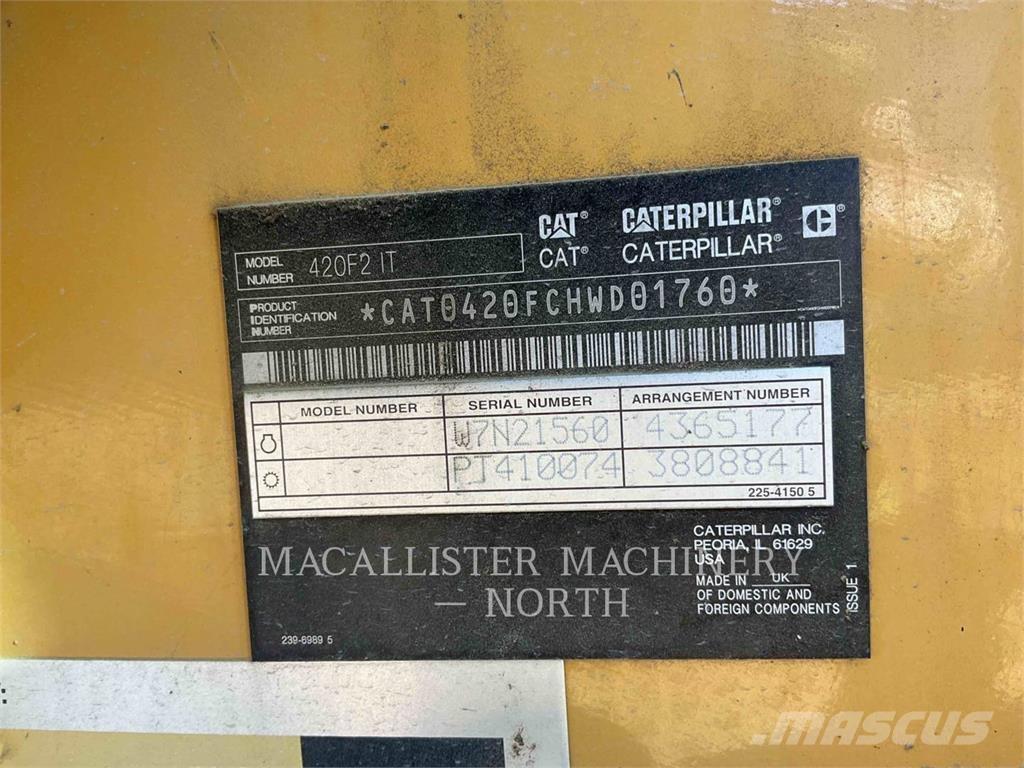 CAT 420F2IT APRQ Ekskavaatorlaadurid
