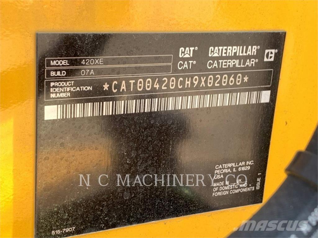 CAT 420XE Ekskavaatorlaadurid