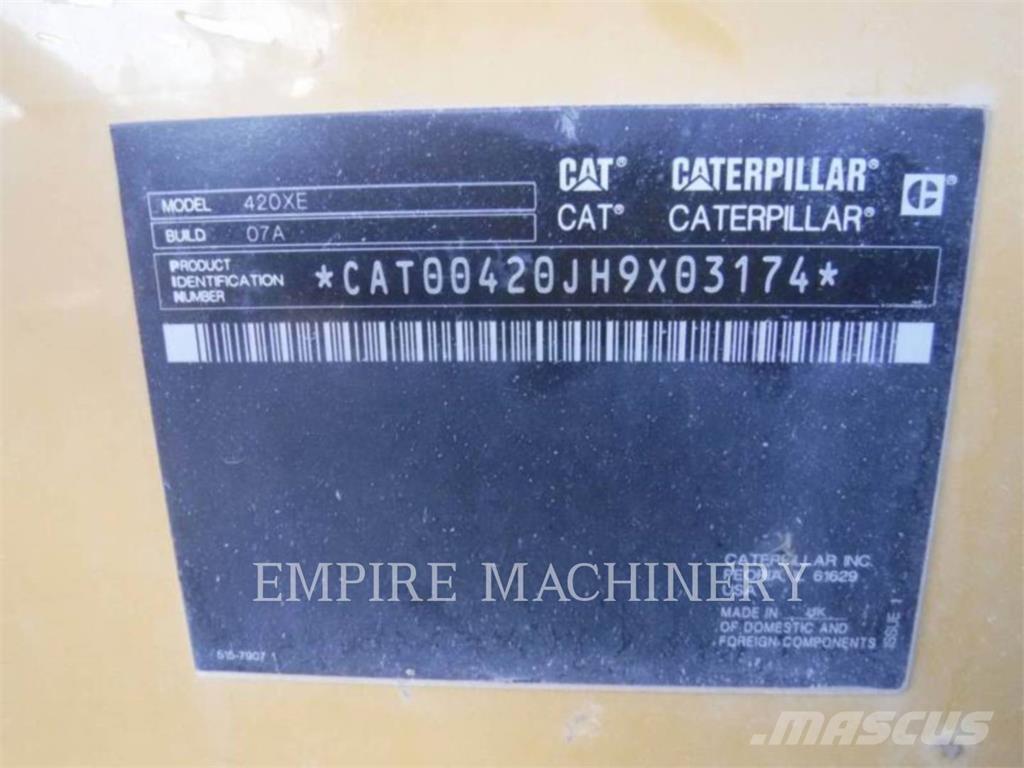 CAT 420XE4ECIP Ekskavaatorlaadurid