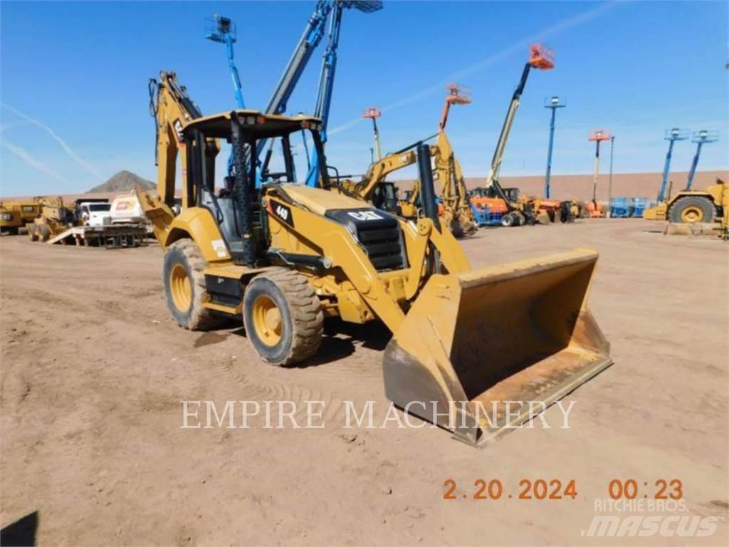 CAT 440-07 4EO Ekskavaatorlaadurid