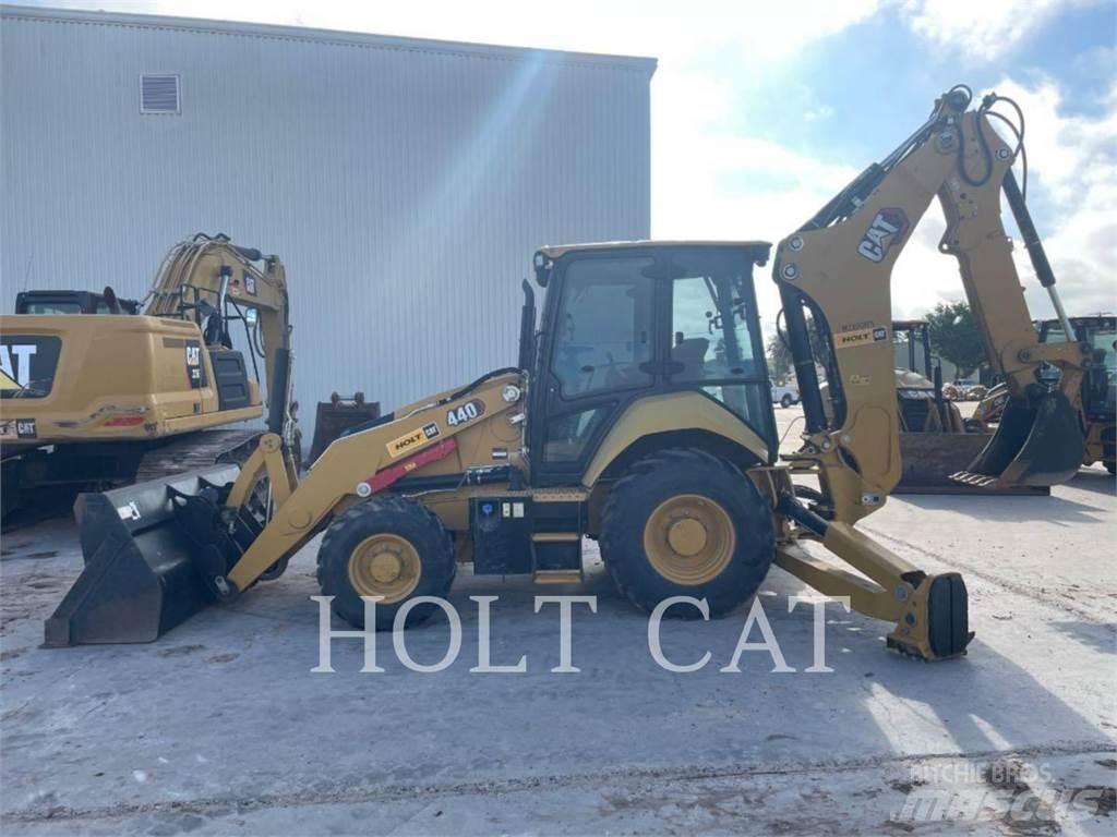 CAT 440 C4E Ekskavaatorlaadurid