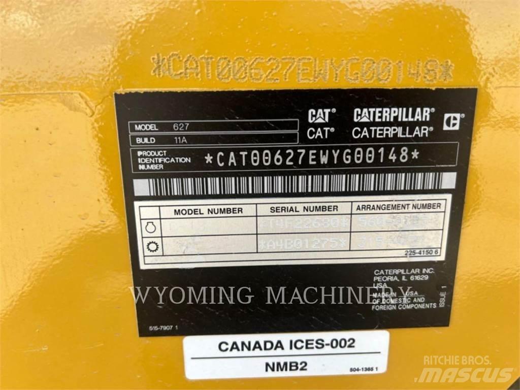 CAT 627 Kaabitsad