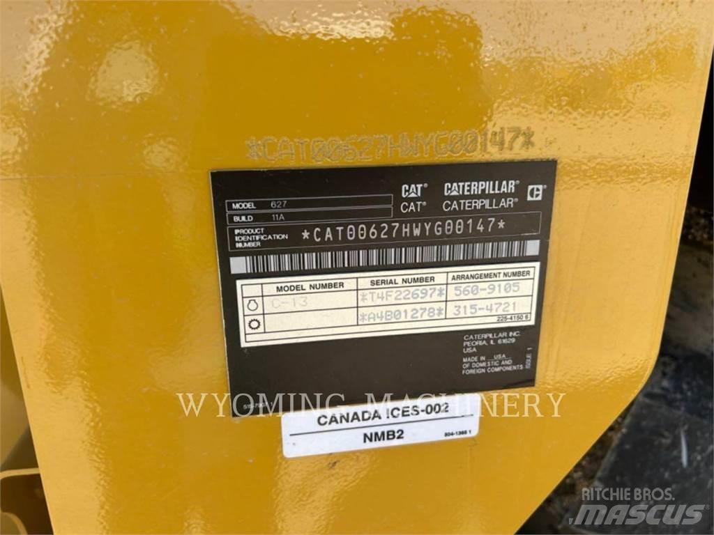 CAT 627 Kaabitsad