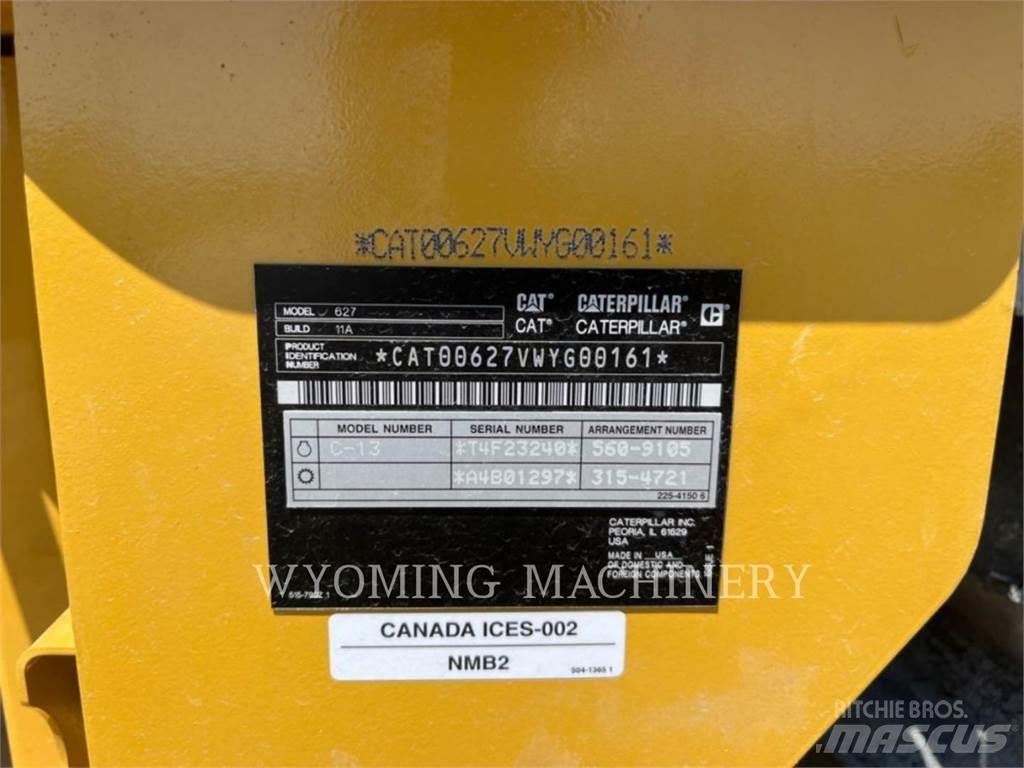 CAT 627 Kaabitsad