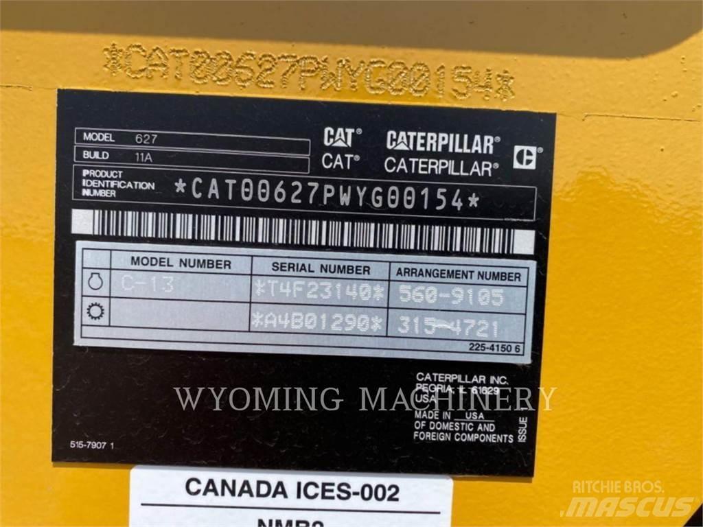 CAT 627 Kaabitsad