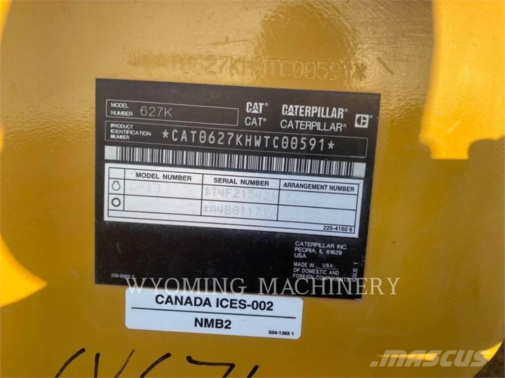CAT 627K Kaabitsad