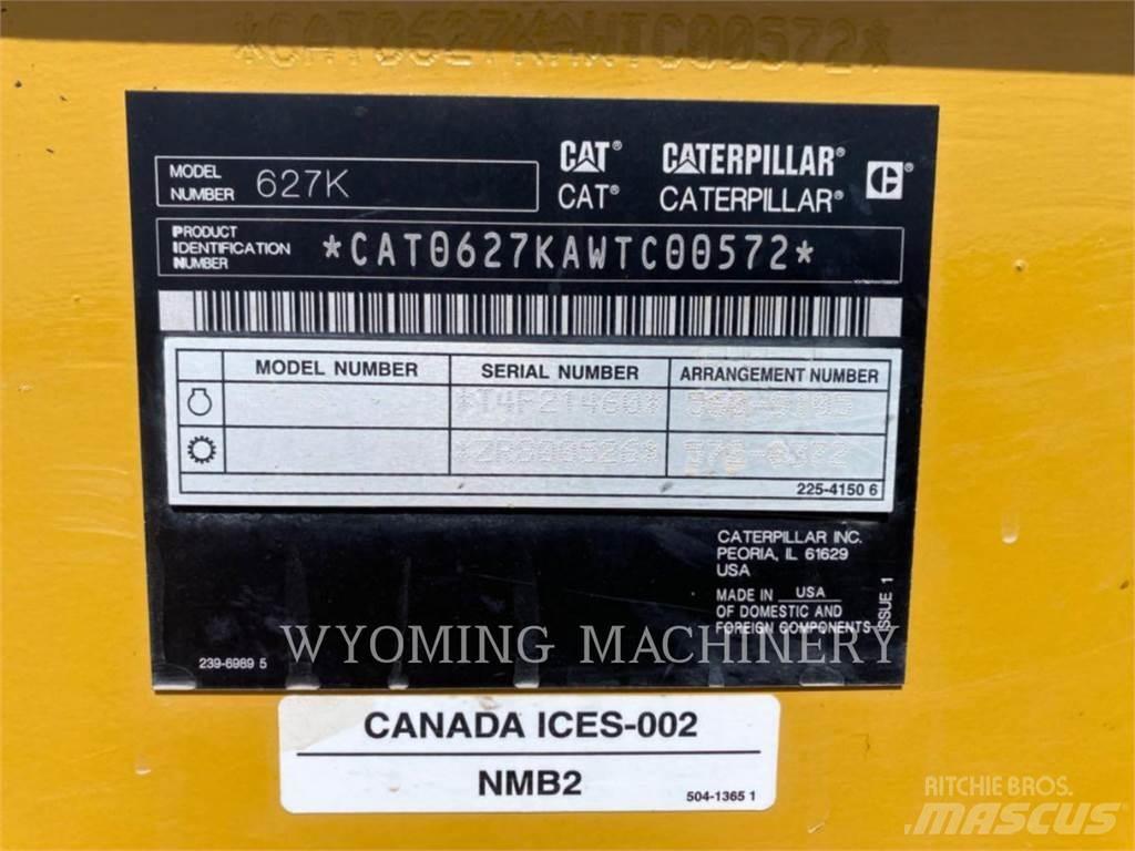 CAT 627K Kaabitsad