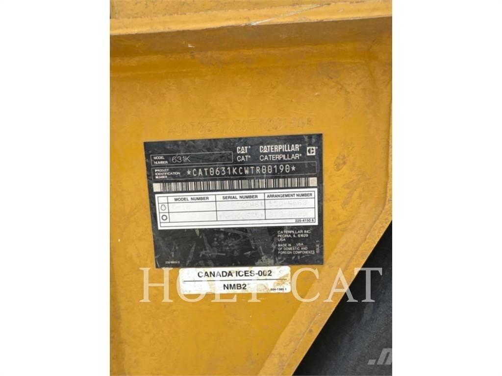 CAT 631K Kaabitsad