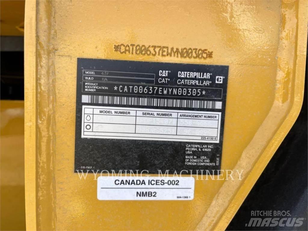 CAT 637 Kaabitsad
