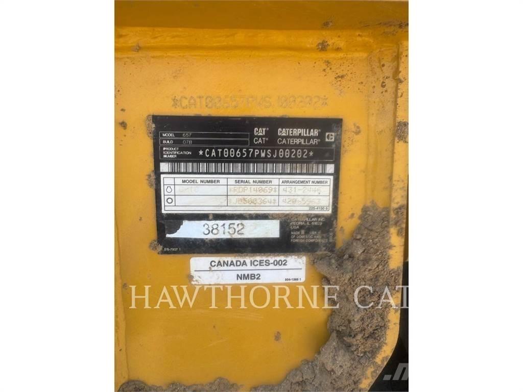 CAT 657 Kaabitsad