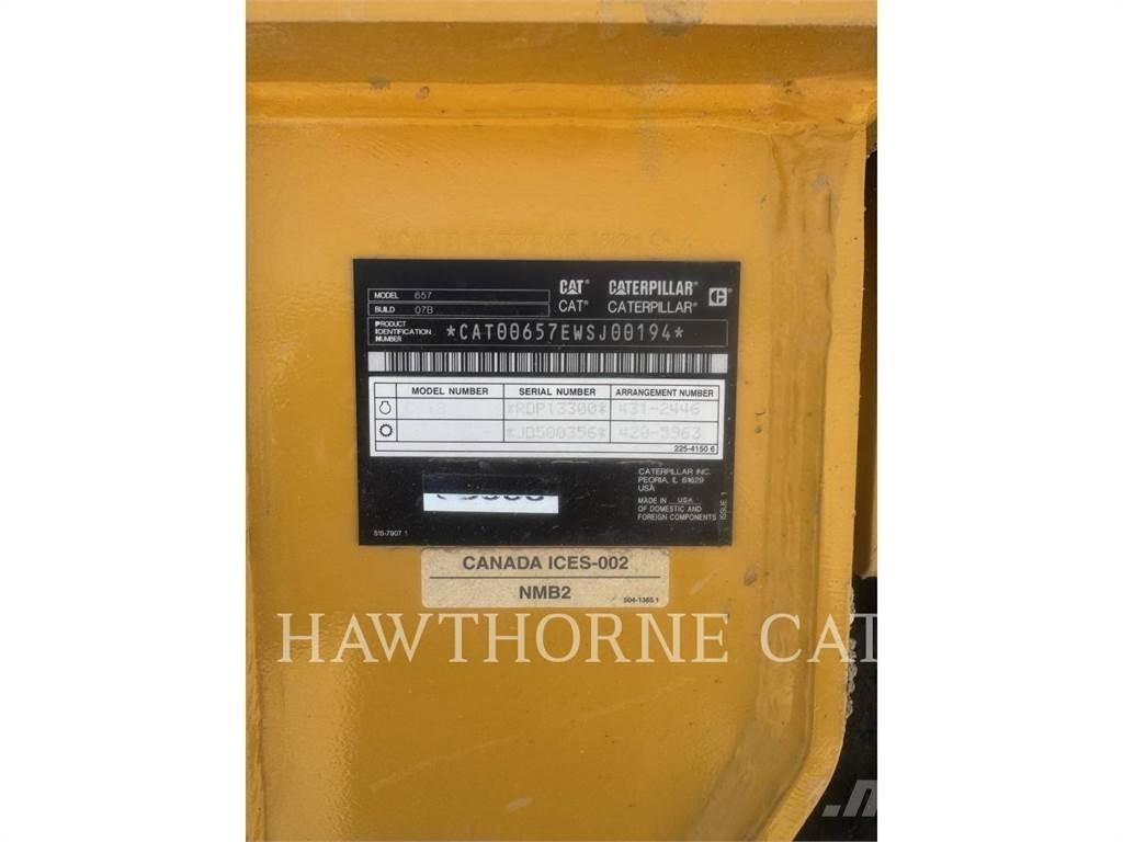 CAT 657 Kaabitsad