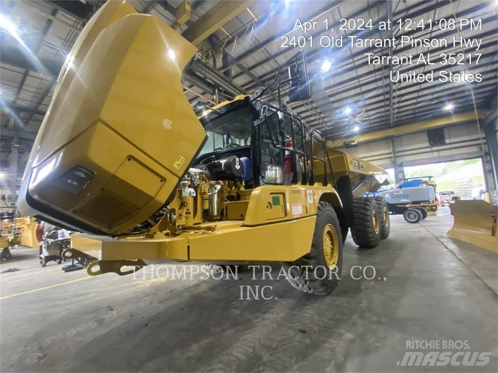 CAT 725 Liigendraamiga pinnaseveokid