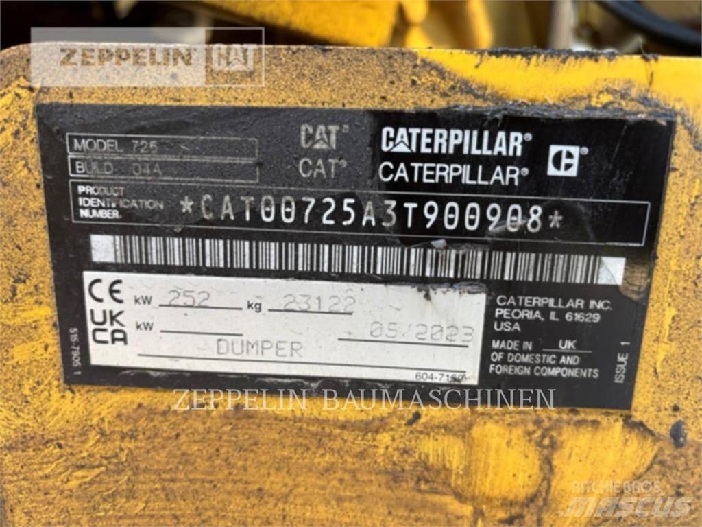 CAT 725-04A Liigendraamiga pinnaseveokid